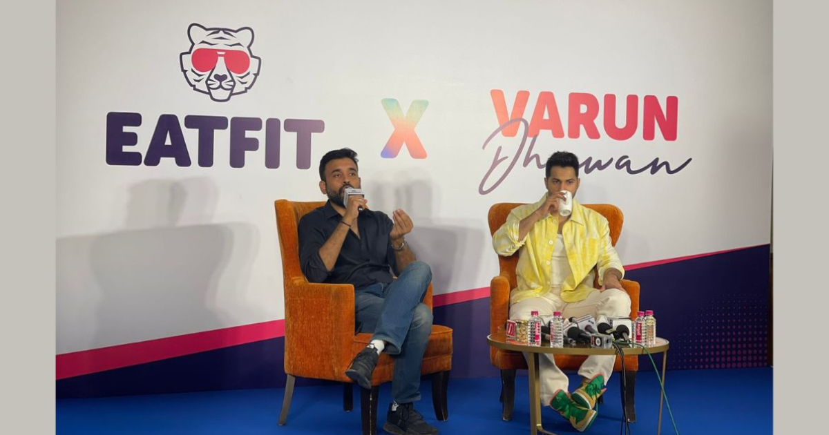 Varun Dhawan launched his first restaurant - Dil Se Eatfit, in Ahmedabad in collaboration with Eatfit